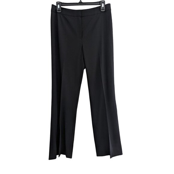 Lafayette 148 New York Black Wool Dress Pants Size 6 - Picture 1 of 6